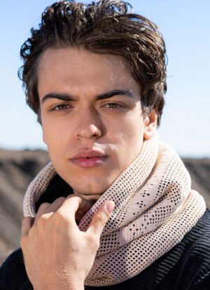 Hand-crafted Crochet Artistry Snood