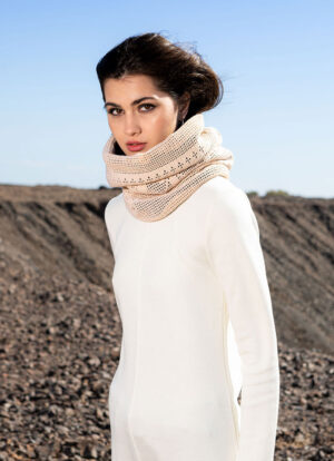 Hand-crafted Crochet Artistry Snood