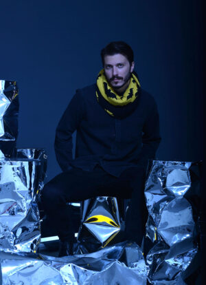 Bat-Knitted Pattern Snood