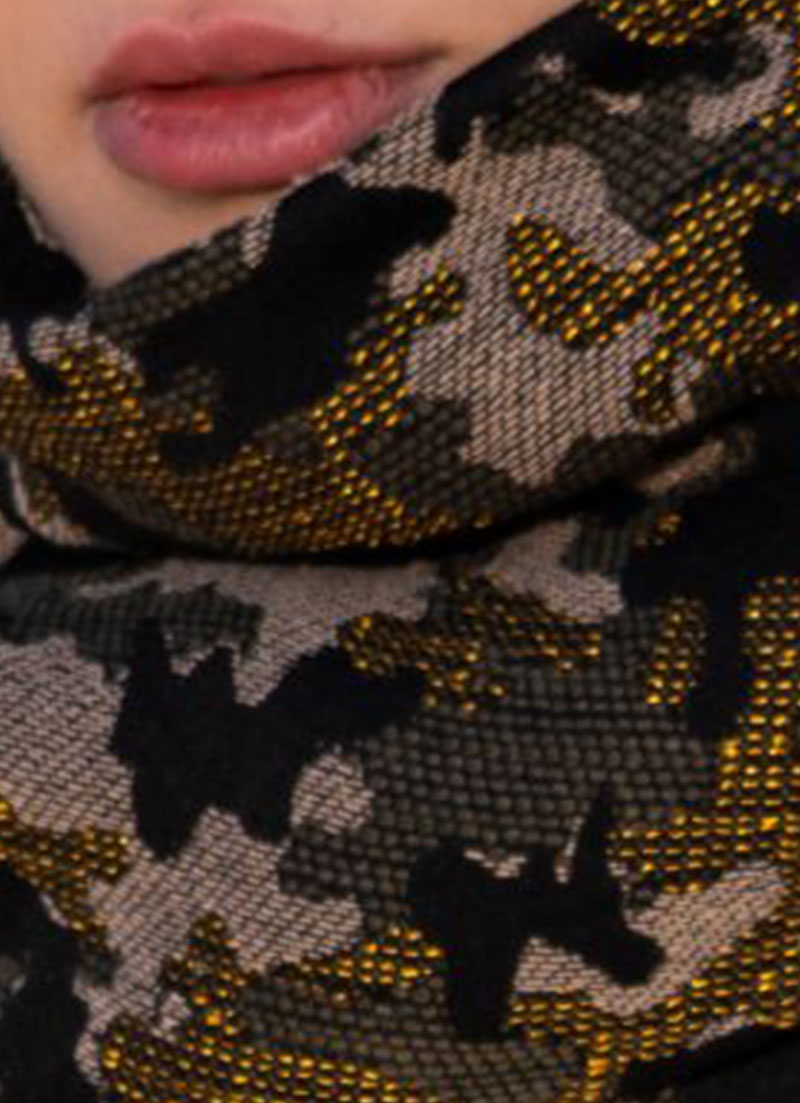Camouflage Glam Army Snood - Image 4