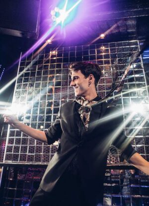 ANIMAL FRINGED TWILLY SCARF