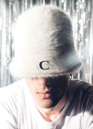 Off-White Fluffy Frosty Hat