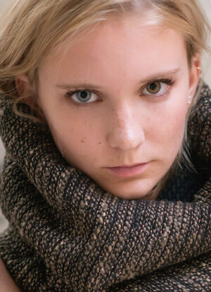 Black Golden Luxe Snood