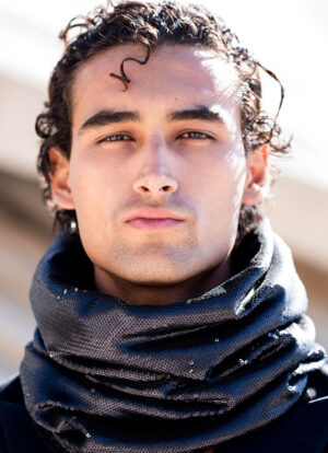 Black & Silver Sequin Chic Snood