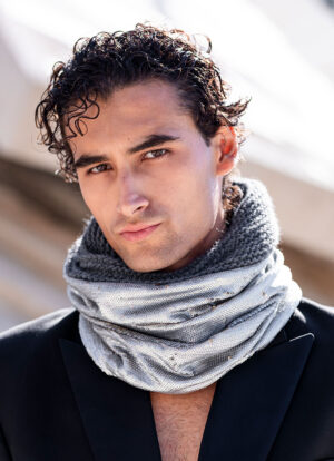 Silver & Gold Sequin Glam Snood