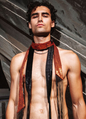 Royal Bronze Sequin Whirlwind