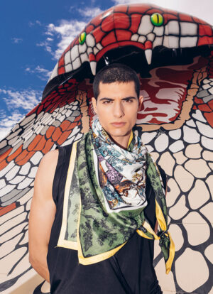 JUNGLE WHISPER SILK SCARF