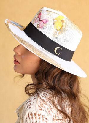 ARTISTRY ELEGANCE FEDORA BUTTERFLIES