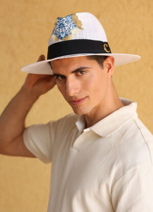 ARTISTRY ELEGANCE FEDORA GREEK TRIBAL