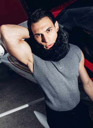 Dark Frost Fur Snood